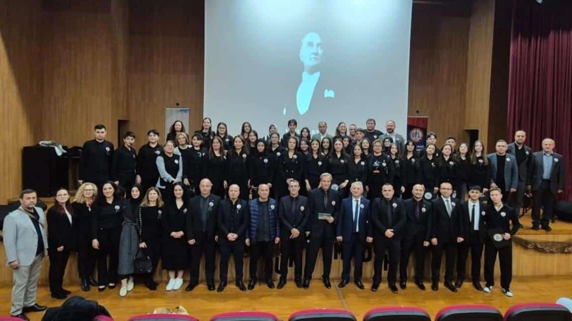 10 KASIM ATATÜRK`Ü ANMA TÖRENİ ORHANGAZİ FEN LİSESİ TARAFINDAN KÜLTÜR MERKEZİNDE GERÇEKLEŞTİRİLDİ