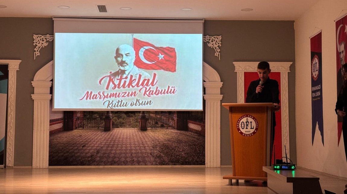 12 Mart İstiklal Marşının Kabulü ve M. Akif Ersoyu Anma Günü