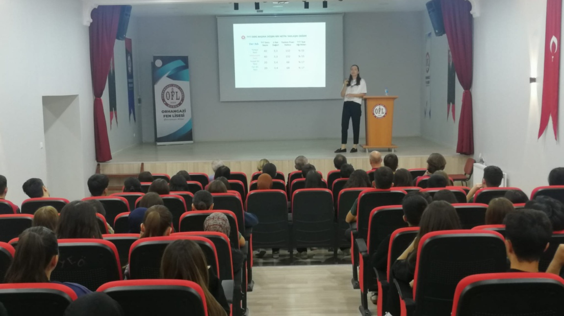 YKS HAZIRLIK SÜRECİ BİLGİLENDİRMESİ YAPILDI.
